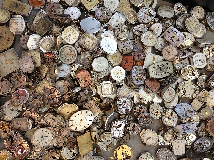Lot montres vintage